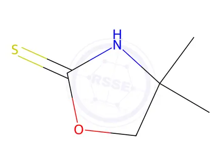 Chemical structure of 4,4-Dimethyloxazolidine-2-thione