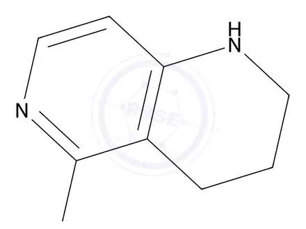 Chemical structure of 5-Bromo-1,2,3,4-tetrahydro-1,6-naphthyridine