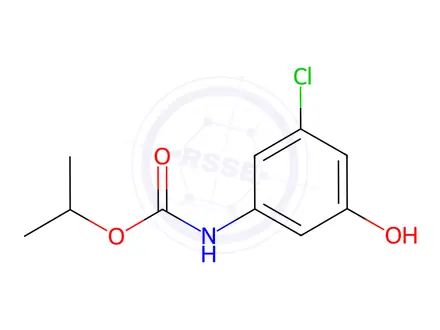 Chemical structure of 3-Chloro-5-hydroxycarbanilic acid isopropyl ester