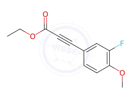 Chemical structure of Ethyl 3-(3-fluoro-4-methoxyphenyl)propiolate