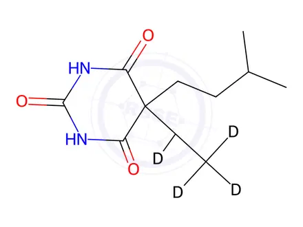 Chemical structure of Amobarbital D5