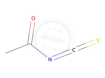 Chemical structure of ACETYL ISOTHIOCYANATE