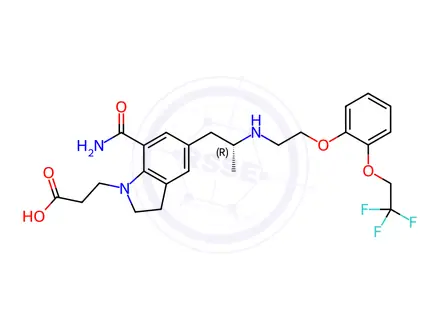 Chemical structure of Silodosin Impurity 117