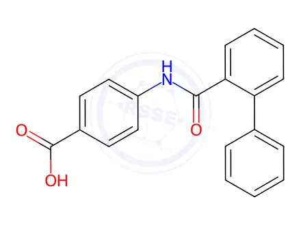 Chemical structure of Conivaptan Impurity D