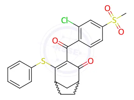 Chemical structure of Benzobicyclon