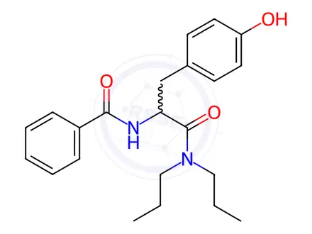 Chemical structure of Tiropramide Impurity 1