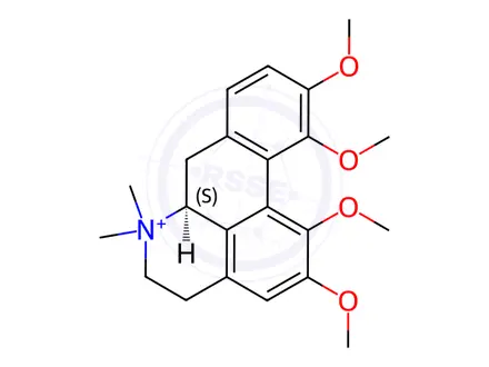Chemical structure of Magnoflorine Impurity 6