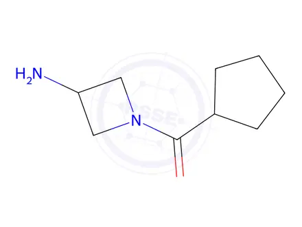Chemical structure of (3-Aminoazetidin-1-yl)(cyclopentyl)methanone