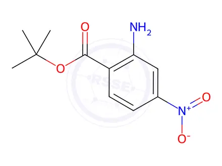 Chemical structure of Tert-butyl 2-amino-4-nitrobenzoate