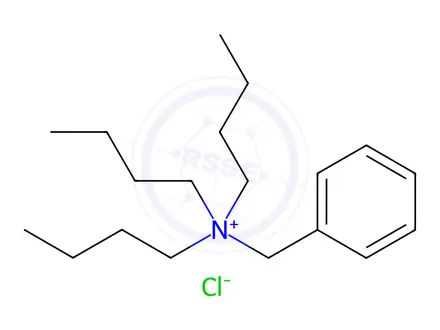 Chemical structure of Benzyltributylammonium Chloride