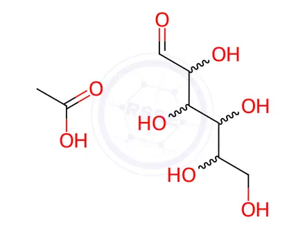 Chemical structure of Carboxymethyl cellulose