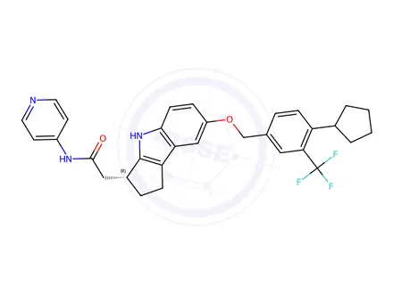 Chemical structure of Etrasimod Impurity 39