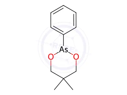 Chemical structure of 5,5-Dimethyl-2-phenyl-1,3,2-dioxarsenane