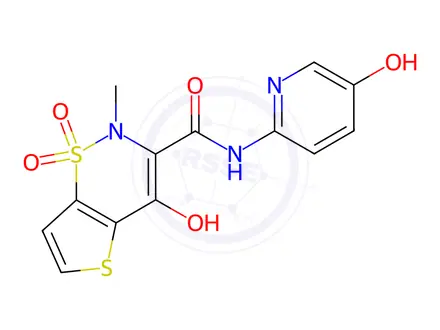 Chemical structure of 5-Hydroxytenoxicam