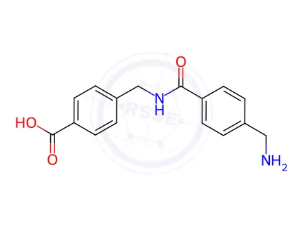 Chemical structure of Tranexamic Acid Impurity 95