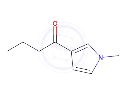 Chemical structure of 1-(1-Methyl-1H-pyrrol-3-yl)butan-1-one