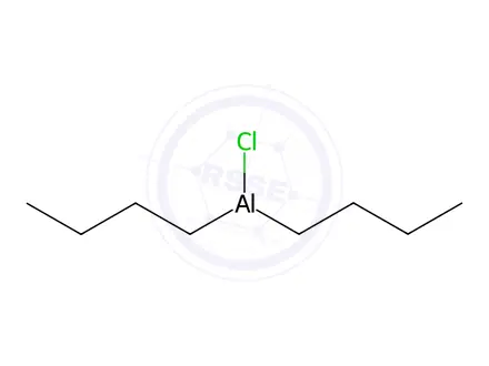 Chemical structure of DI-N-BUTYLALUMINUM CHLORIDE
