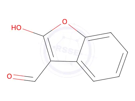 Chemical structure of 2(3H)-Benzofuranone, 3-(hydroxymethylene)-, (E)-(9CI)