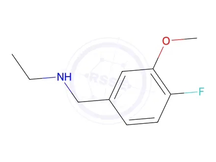 Chemical structure of (4-Fluoro-3-methoxybenzyl)ethylamine