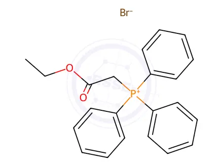 Chemical structure of Ethoxyformylmethyltriphenylphosphine bromide