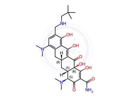 Chemical structure of Omadacycline