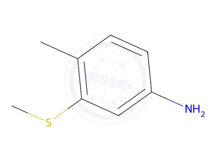 Chemical structure of 4-Methyl-3-(methylsulfanyl)aniline