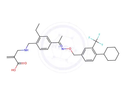 Chemical structure of Siponimod Impurity 30