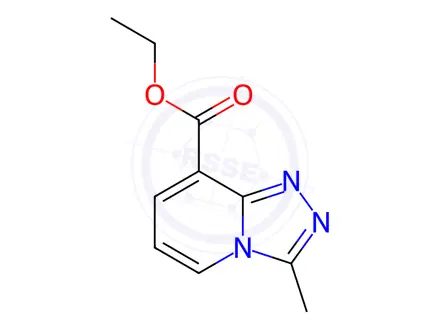 Chemical structure of Ethyl3-methyl-[1,2,4]triazolo[4,3-a]pyridine-8-carboxylate
