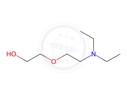 Chemical structure of 2-(2-(diethylamino)ethoxy)ethanol