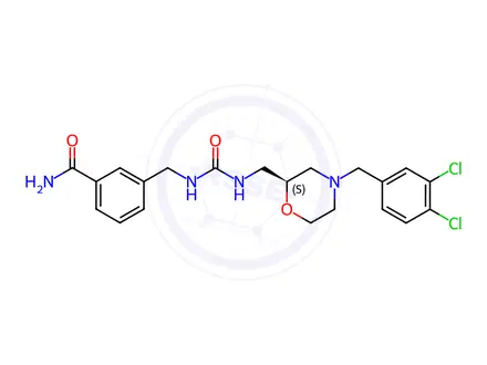 Chemical structure of GW 766994 Impurity 3