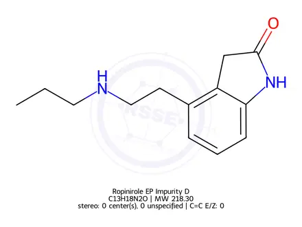 Chemical structure of Ropinirole EP Impurity D