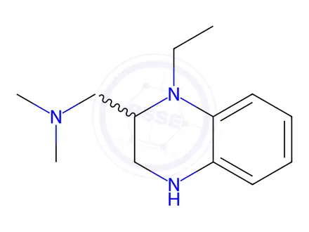 Chemical structure of 1-(1-Ethyl-1,2,3,4-tetrahydroquinoxalin-2-yl)-N,N-dimethylmethanamine