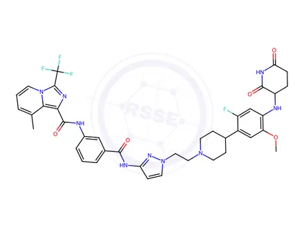 Chemical structure of BMS 754807 Impurity 36