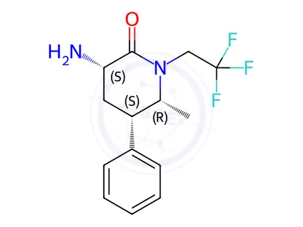 Chemical structure of Ubrogepant Impurity 7