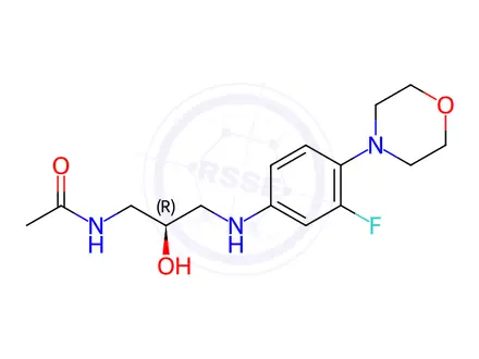 Chemical structure of Linezolid Descarbonyl Impurity