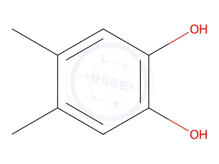 Chemical structure of 4,5-Dimethylcatechol