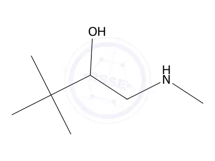 Chemical structure of 3,3-Dimethyl-1-(methylamino)butan-2-ol