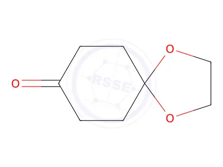 Chemical structure of 1,4-Cyclohexanedione Monoethylene Acetal