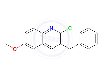 Chemical structure of Bedaquiline Fumarate Impurity 158