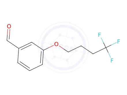 Chemical structure of 3-(4,4,4-Trifluorobutoxy)benzaldehyde