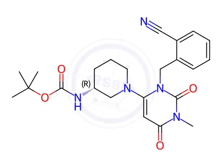 Chemical structure of Alogliptin Impurity 93