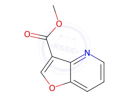 Chemical structure of Methyl furo[3,2-b]pyridine-3-carboxylate