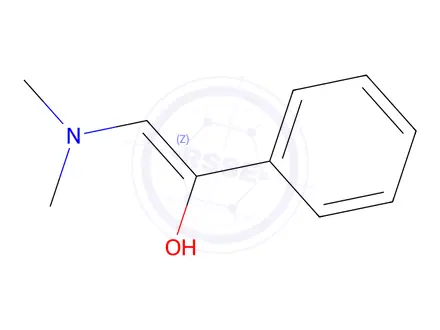 Chemical structure of 2-(dimethylamino)-1-phenylethan-1-one