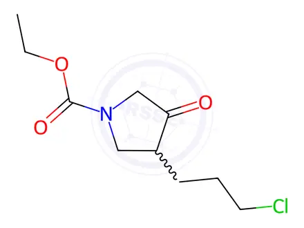 Chemical structure of Moxifloxacin Impurity 301