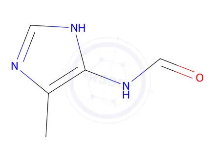 Chemical structure of N-(4-Methyl-1H-imidazol-5-yl)formamide