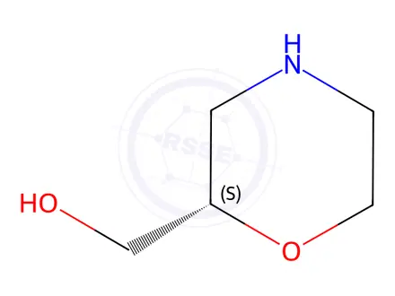 Chemical structure of (S)-Morpholin-2-ylmethanol