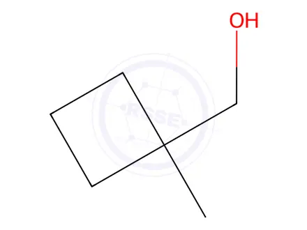 Chemical structure of 1-Methyl-cyclobutanemethanol
