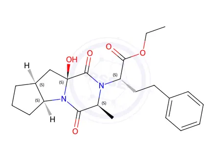 Chemical structure of Ramipril EP Impurity L