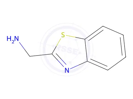 Chemical structure of 1,3-benzothiazol-2-ylmethylamine