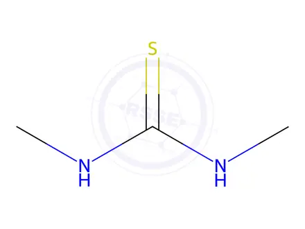 Chemical structure of 1,3-Dimethylthiourea